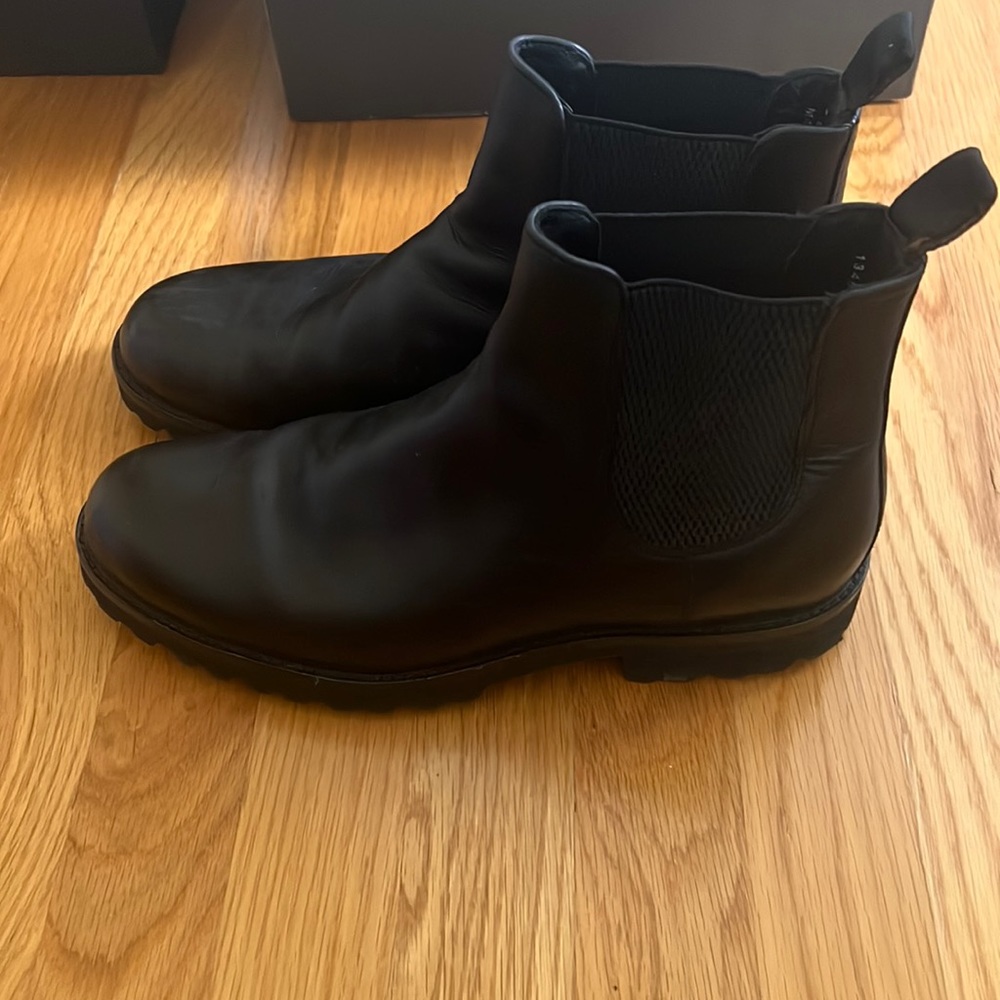Frye chelsea lug sole boot